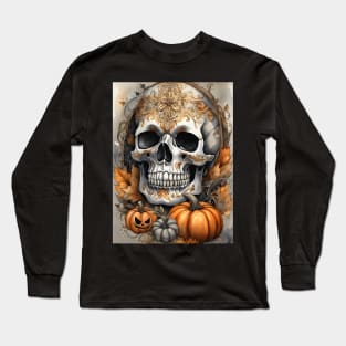 Halloween calaveras Long Sleeve T-Shirt